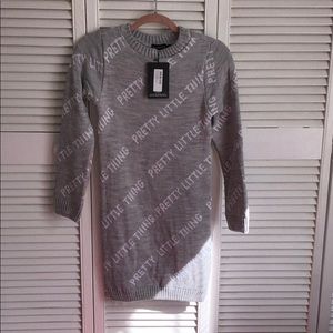 PRETTYLITTLETHING sweater dress